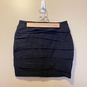 A. Byer black pencil skirt
